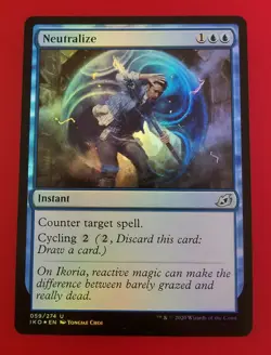 1x Neutralize | FOIL | Ikoria Lair of Behemoths | MTG Magic Cards - Image 1