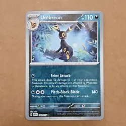Pokemon - Umbreon 130/197 - Obsidian Flames - Reverse Holo - NM TCG CCG - Image 1
