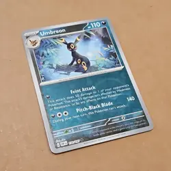 Pokemon - Umbreon 130/197 - Obsidian Flames - Reverse Holo - NM TCG CCG - Image 2