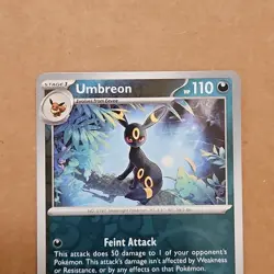 Pokemon - Umbreon 130/197 - Obsidian Flames - Reverse Holo - NM TCG CCG - Image 4
