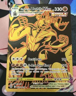 Pokemon 2022 Brilliant Stars Single Strike Urshifu Vmax Trainer Gallery 29 Mint - Image 1
