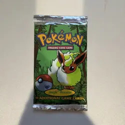 Pokemon 1999 Jungle 1st Edition Booster Pack Flareon Vintage WOTC Sealed - Image 1