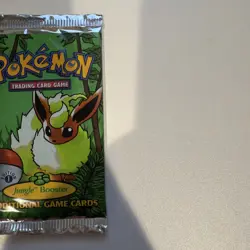 Pokemon 1999 Jungle 1st Edition Booster Pack Flareon Vintage WOTC Sealed - Image 3