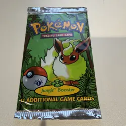 Pokemon 1999 Jungle 1st Edition Booster Pack Flareon Vintage WOTC Sealed - Image 4