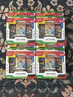 Pokemon TCG First Partner Illustration Collection Brand New Factory Sealed - Image 1