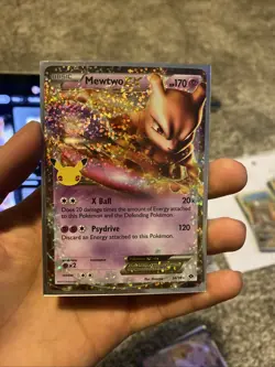 2021 Pokemon SWSH Celebrations Mewtwo EX Classic Collection 54/99 - Image 1