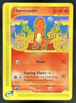2002 Pokemon Expedition Set Charmander #98/165 - Image 1