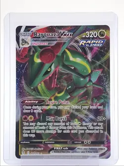 RAYQUAZA VMAX 2021 POKEMON SWSH EVOLVING SKIES ULTRA RARE 111/203 Q2045 - Image 1