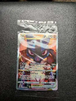 Pokemon TCG Lucario VSTAR SWSH291 Crown Zenith ETB Black Star Promo (SEALED) - Image 3