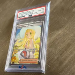 2025 POKEMON MEG EN-MEGA EVOLUTION #184 LILLIE'S DETERMINATION PSA 10 GEM MT - Image 4