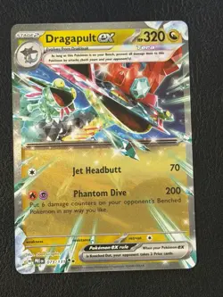 Dragapult Ex 130/167 - Pokemon TCG Twilight Masquerade Double Rare NM Holo - Image 1
