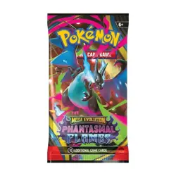 Pokemon * Phantasmal Flames * ME02 Booster Pack - New Sealed! - Image 3
