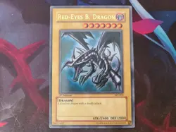 Yugioh Red-Eyes B. Dragon SDJ-001 Starter Deck: Joey 1st Edition - LP - Image 1
