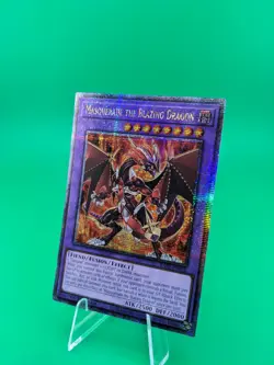 Yu-Gi-Oh! Masquerade The Blazing Dragon RA02-EN022 Quarter Century Secret Rare - Image 3