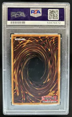 2020 Yu-Gi-Oh Rage of Ra 1st The Winged Dragon Ghost Rare #LED7-EN000 PSA 8 - Image 2