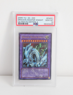 Yu-Gi-Oh! Dragon Master Knight Ultimate Edition 2 UE02-EN001 PSA 10 Gem Mint - Image 1