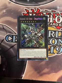 (DOOD) DoomZ XII End - Drastrius DOOD-EN045 Secret Rare Doom of Dimensions VLP - Image 1