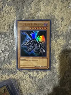 Red-Eyes B. Dragon LOB-070 The Legend of Blue Eyes White Dragon Unlimited - Image 1