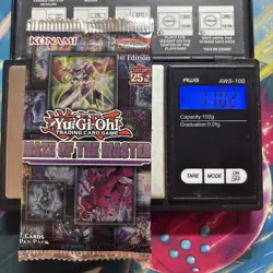 Heavy 11.02g Yu GI Oh Sealed Maze Of The Master Booster Pack - Image 1