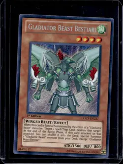 2011 Yu-Gi-Oh Legendary Duel Academy Years Gladiator Beast Bestiari #LCGX-EN237 - Image 1