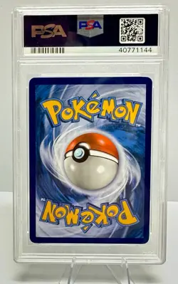 2018 POKEMON SUN & MOON ULTRA PRISM #141 FULL ART/GLACEON GX PSA 10 ENGLISH - Image 2