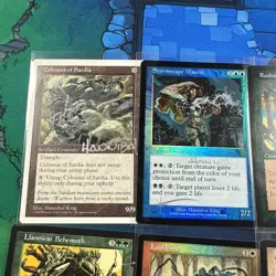 Magic: The Gathering Hannibal Signed Card Lot, Foils, Stormscape Master - Image 2