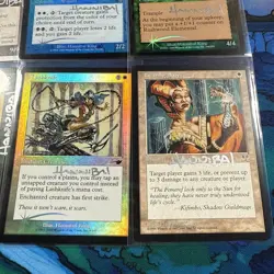 Magic: The Gathering Hannibal Signed Card Lot, Foils, Stormscape Master - Image 5