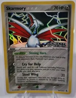 Skarmory 55/113 Reverse Holo EX Delta Species Set Stamped Pokemon Card LP/NM - Image 1