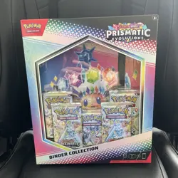 Pokemon Card TCG SV8.5 Prismatic Evolutions Binder Collection Box Factory Sealed - Image 1