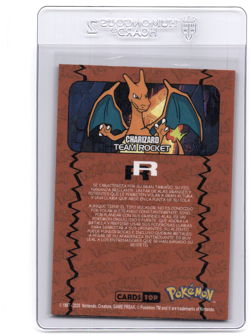 Pokemon Topps Team Rocket Set Charizard - Image 2