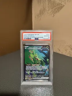 Pokemon Temporal Forces Iron Leaves EX 203/162 Special Illustration Rare PSA 10 - Image 4