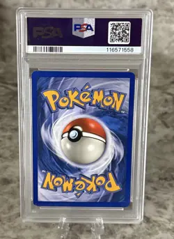 2003 POKEMON SKYRIDGE #100 SNORLAX-REVERSE FOIL PSA 8 - Image 2