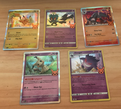 Lot Of 5 Holo Pokemon Cards Marshadow Pikachu Houndoom Gengar Mimikyu NM/LP - Image 2