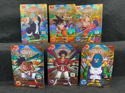 Super Dragonball Heroes Trading Cards BM11-TCP 5 cards comp / A+ - Image 1