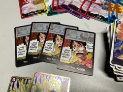 OP15-EB04 Adventure on Kami's Island Bulk Lot 500+ Cards - C,UC,R ,L . All NM - Image 3