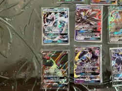 Pokemon TCG Sun & Moon GX Holo Card Lot - 11 Cards, Dragonite, Lycanroc - Image 4