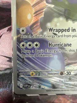 Tornadus 210 Sv: Scarlet & Violet Promo Card *SEALED* (White Flare) - Image 5