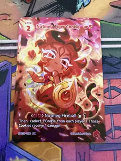Nutmeg Tiger Cookie SSR BS8-006 Single Card Cookie Run Braverse Card English - Image 1