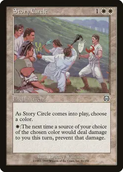Story Circle [Mercadian Masques] Lightly Played - Image 1