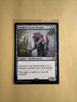 MTG Herald of Secret Streams LCC 0158 R NM Regular - Image 1
