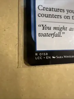 MTG Herald of Secret Streams LCC 0158 R NM Regular - Image 3