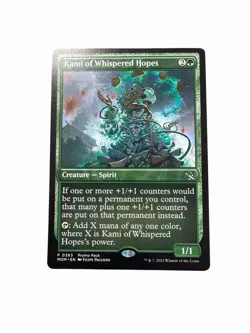 MTG Kami Of Whispered Hopes Promo MOM 383 - Image 1