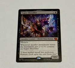 MTG MAGIC THE GATHERING Turtles TMNT SUPER SHREDDER MYTHIC RARE NM - Image 1