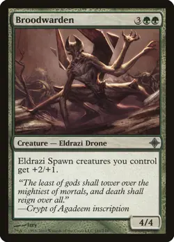 MTG Broodwarden ** Rise of the Eldrazi ** English (NM) - Image 1