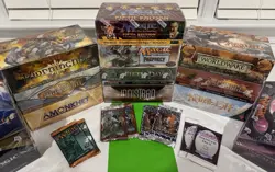 Magic The Gathering booster packs “Gathering The Magic Booster” Bags GREEN - Image 3