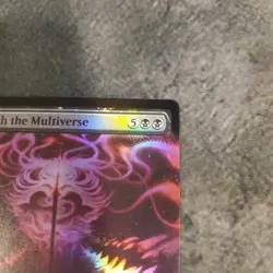 Magic The Gathering Breach the Multiverse Foil Extended Art March of th Machine - Image 3