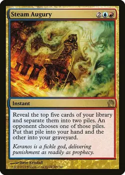 1x Steam Augury - NM English MTG - Theros - Image 1