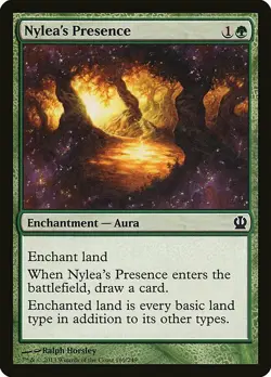 1x Nyleas Presence - NM English MTG - Theros - Image 1