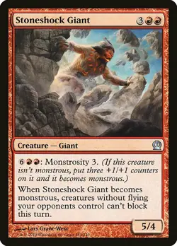 1x Stoneshock Giant - NM English MTG - Theros - Image 1