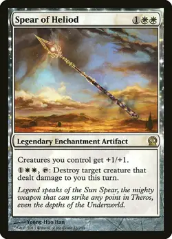1x Spear of Heliod - NM English MTG - Theros - Image 1